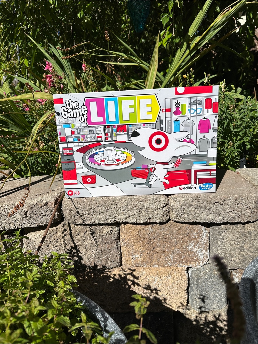 Hasbro The Game of Life - White and Red Target Edition